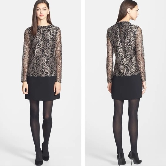 Ted Baker Elke Lace Shift Dress US Size 2 - Picture 3 of 14